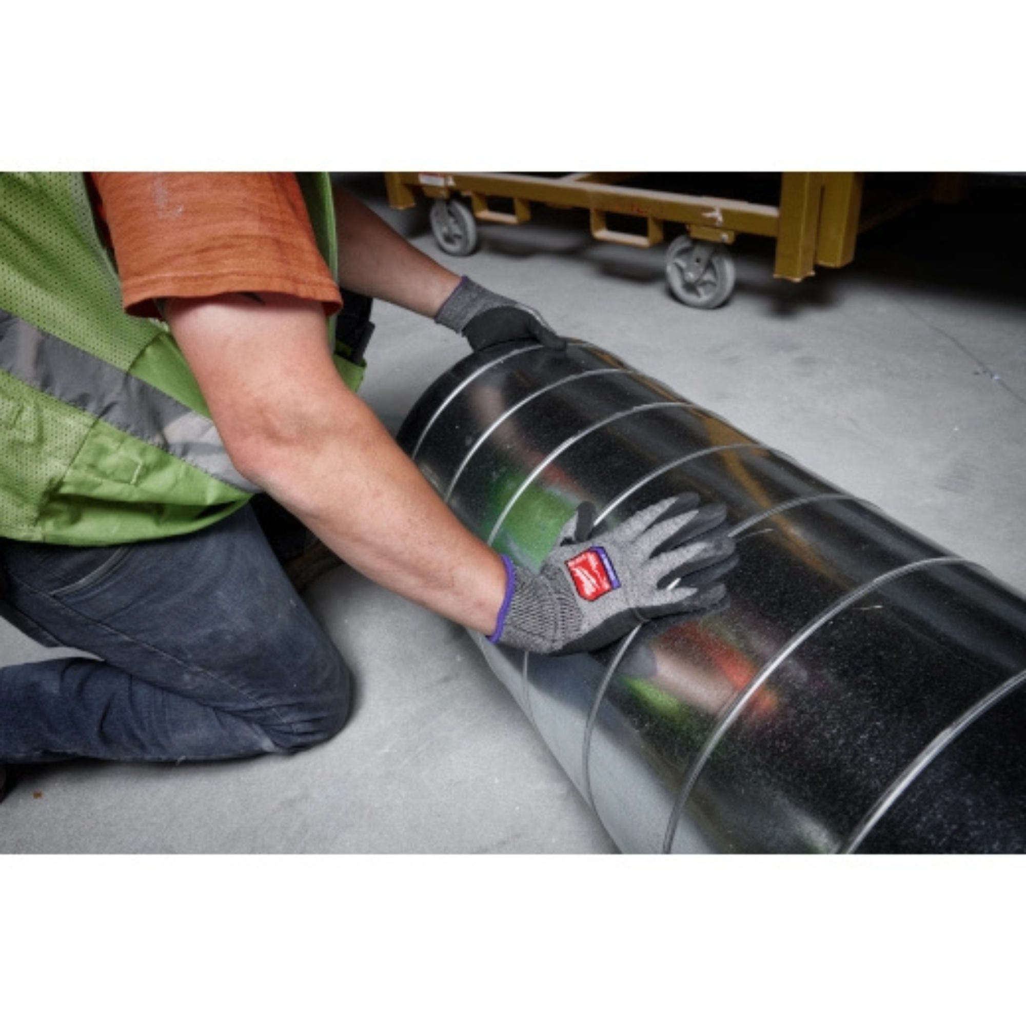 Milwaukee High-Dexterity Cut Level A7 Nitrile Dipped Gloves from GME Supply
